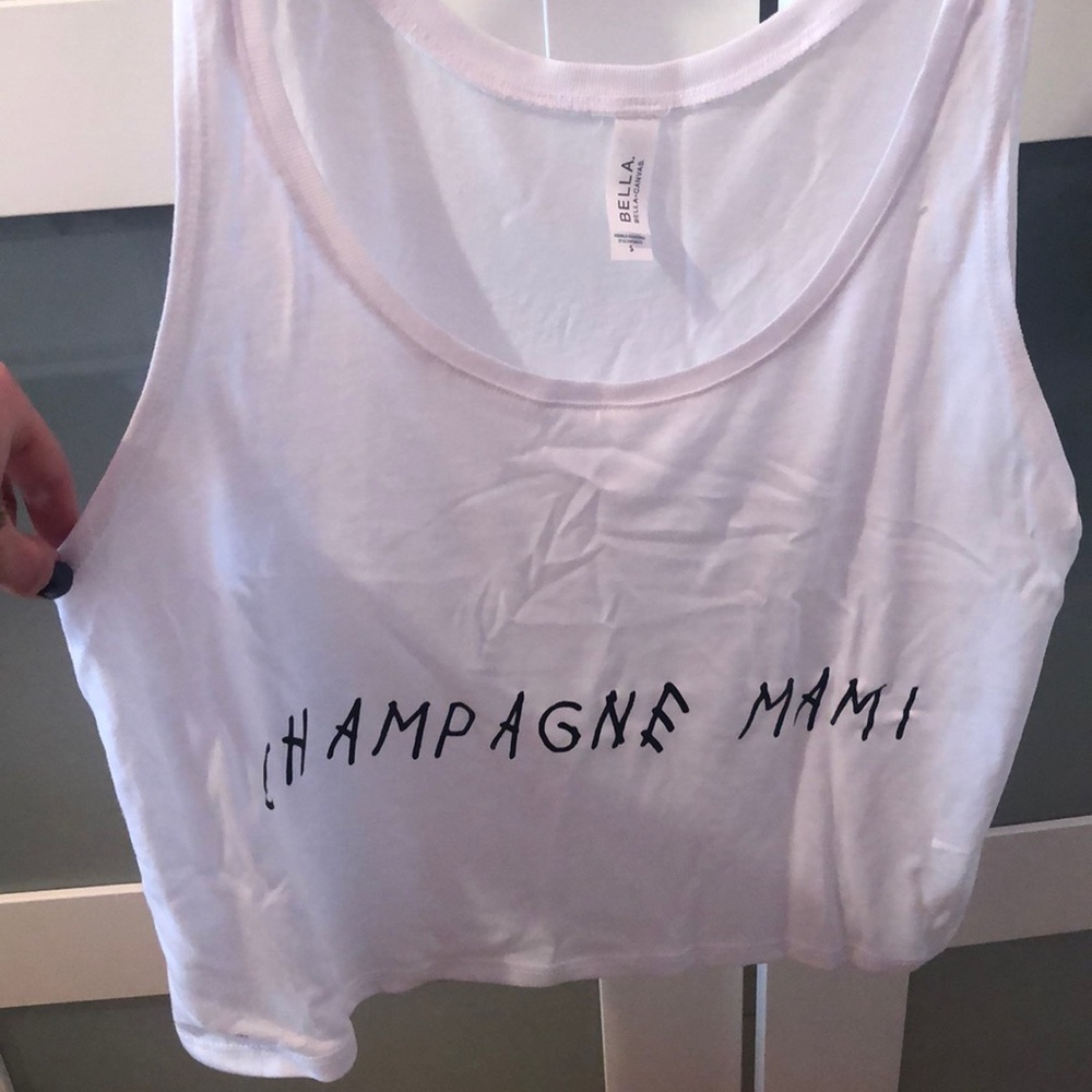 Champagne Mami tank top